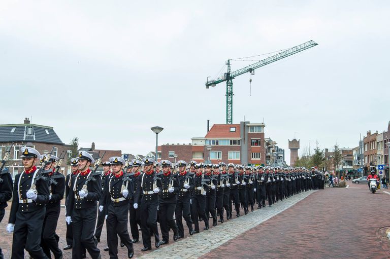 Installatiemars adelborsten