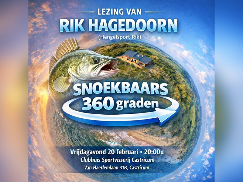Lezing snoekbaarsvissen