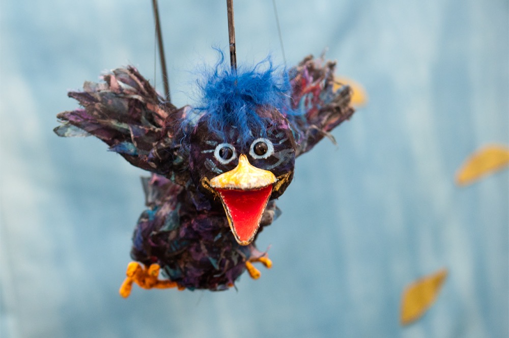 De Kraai en de boskabouter (4-8 jaar) met Schminken! in Poppentheater Koos Kneus
