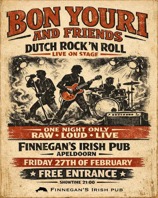 Bon Youri & Friends Live in Finnegan’s