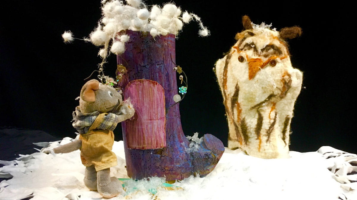 Kindertheater in de Schoorlse Duinen