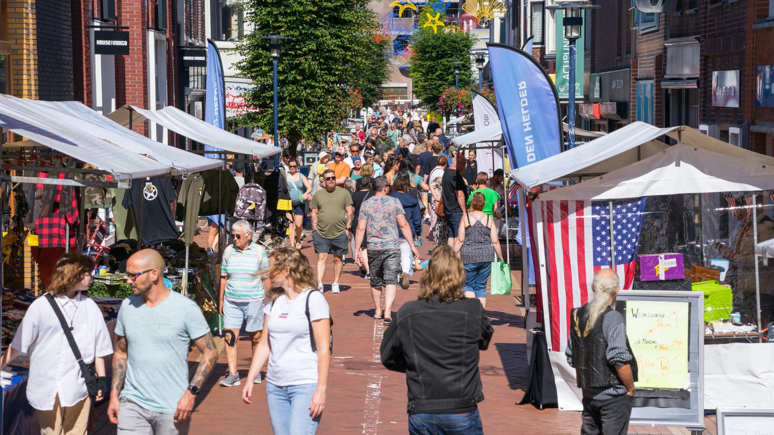 Juttersmarkt in de Binnenstad Den Helder