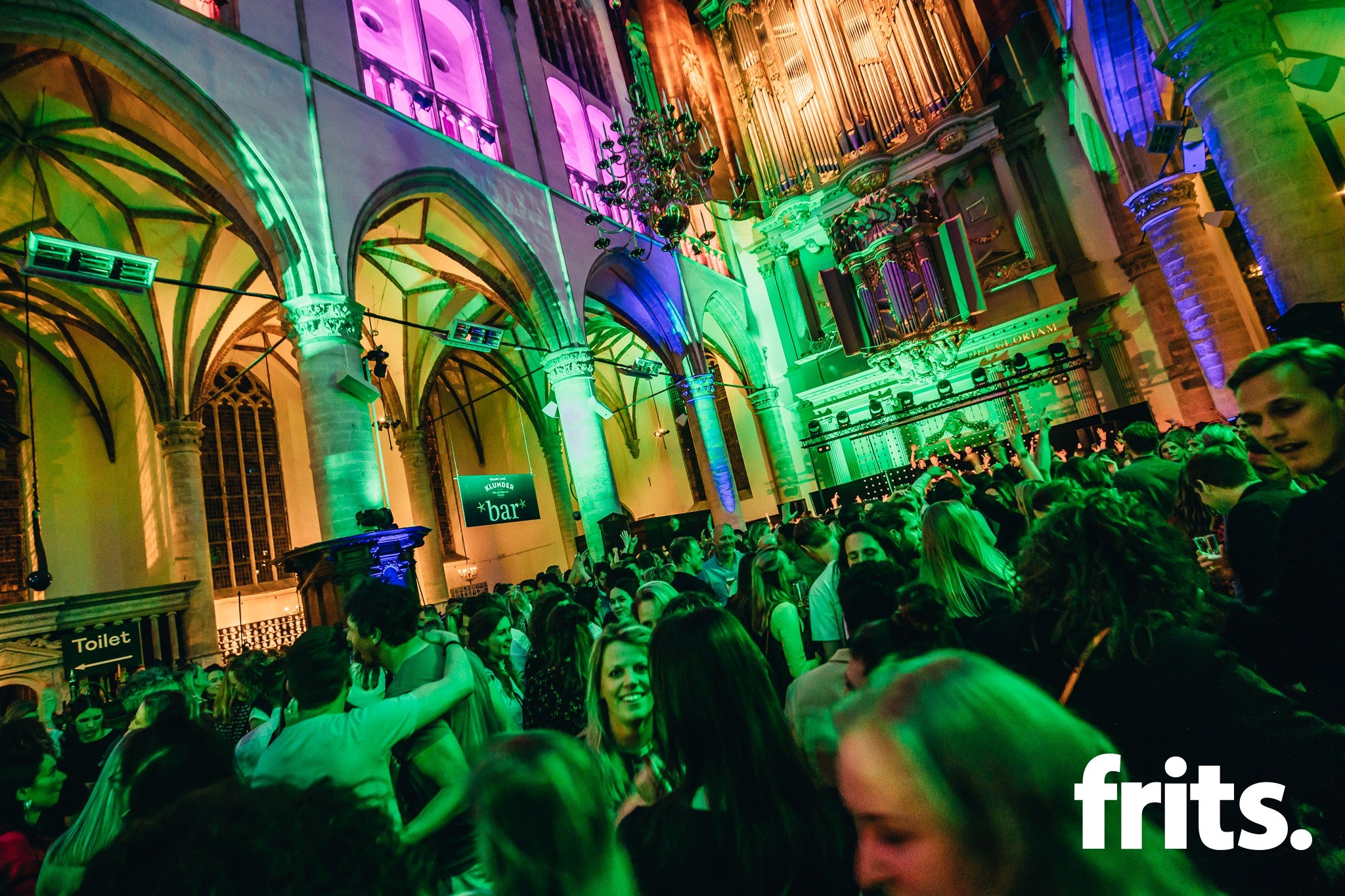 Frits Borrelt in de Grote Kerk