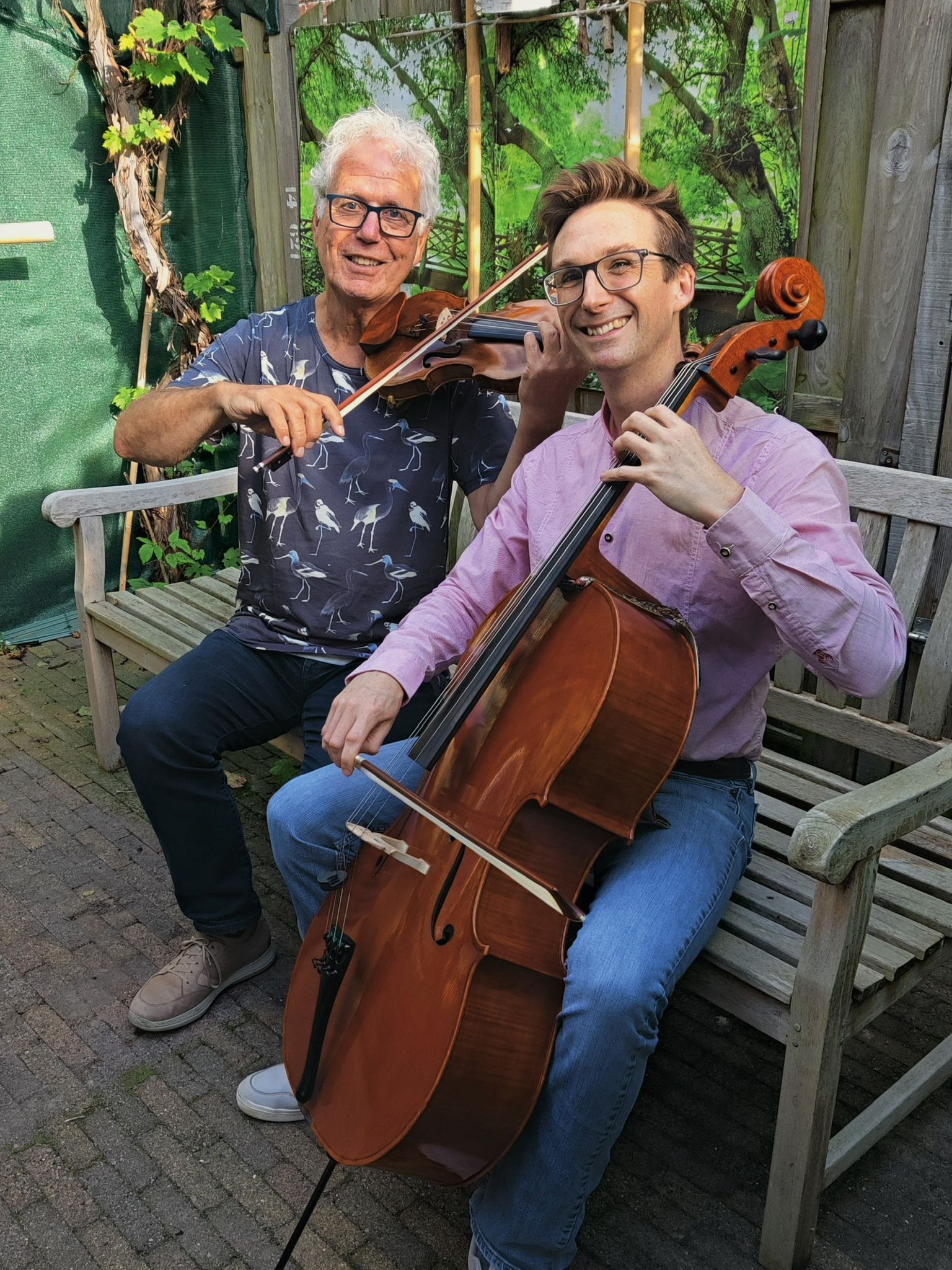 Klassiek concert met viool en cello in Oudorp