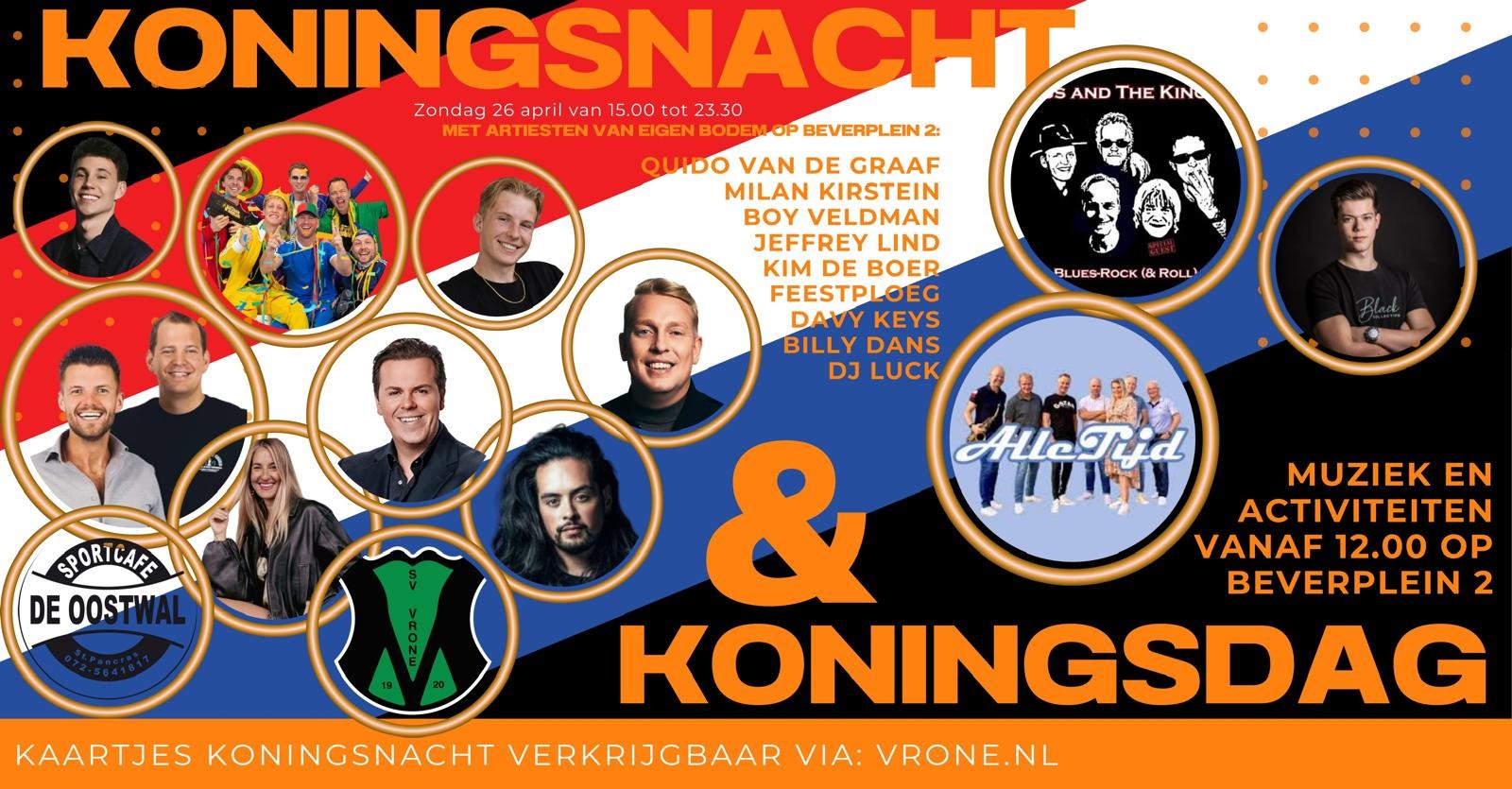 Koningsnacht en dag