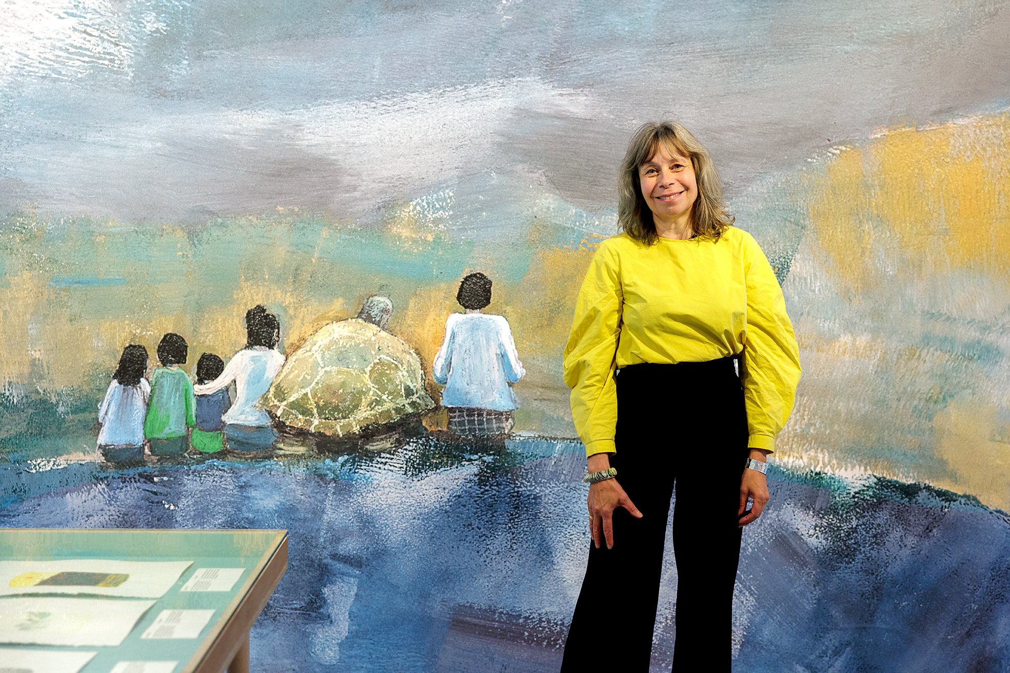 Marit Törnqvist - Verborgen verhalen in Museum Kranenburgh. Foto Aad Hoogendoorn