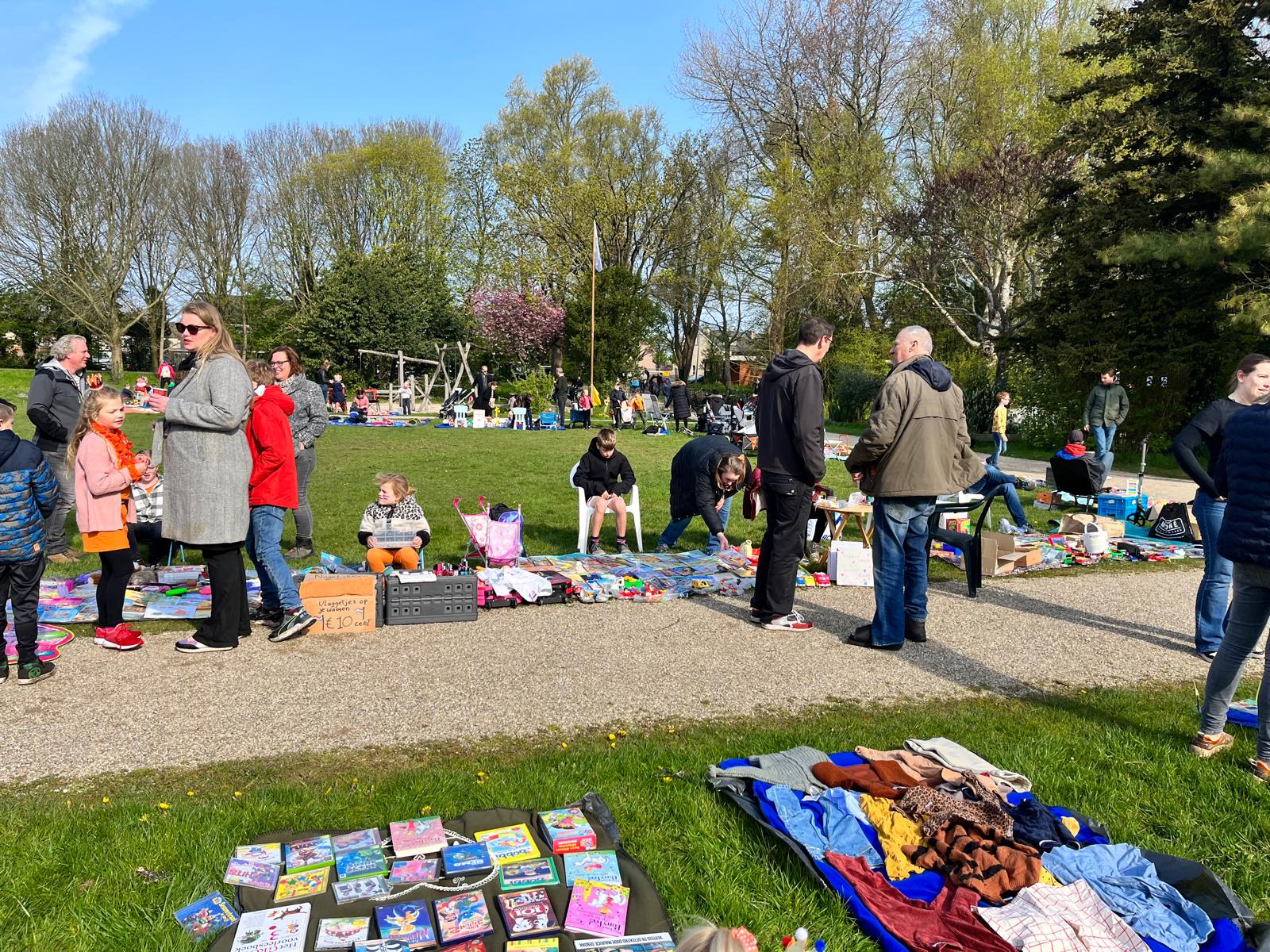 Vrijmarkt koningsdag