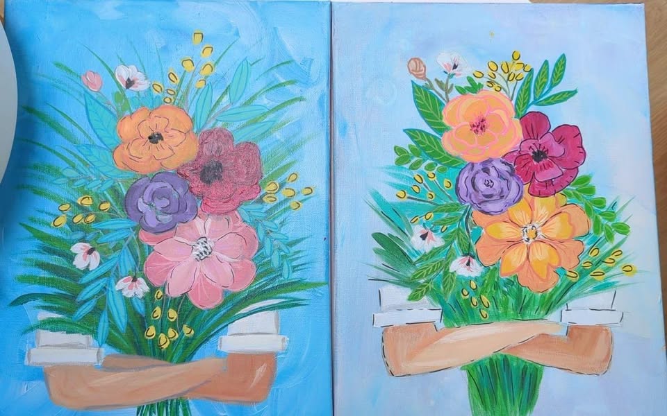 Lente Boeket PaintCafe
