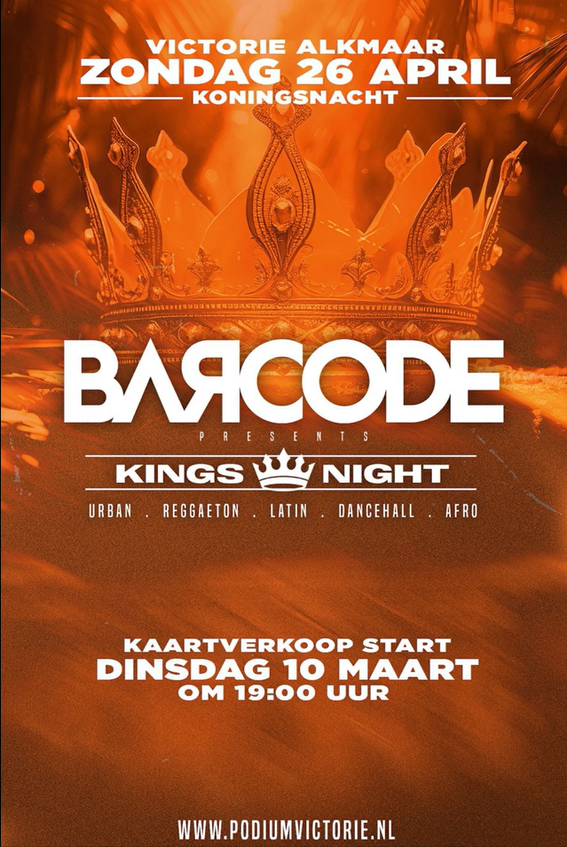 Koningsnacht | Barcode