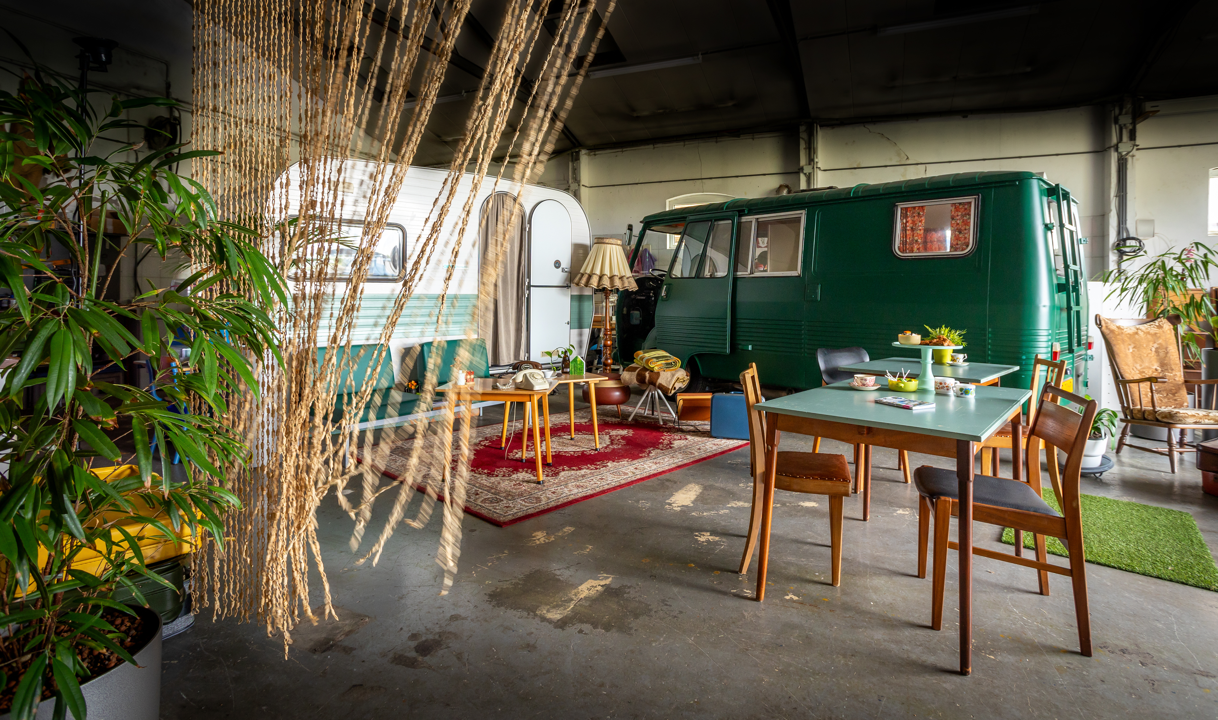 Indoor Camping