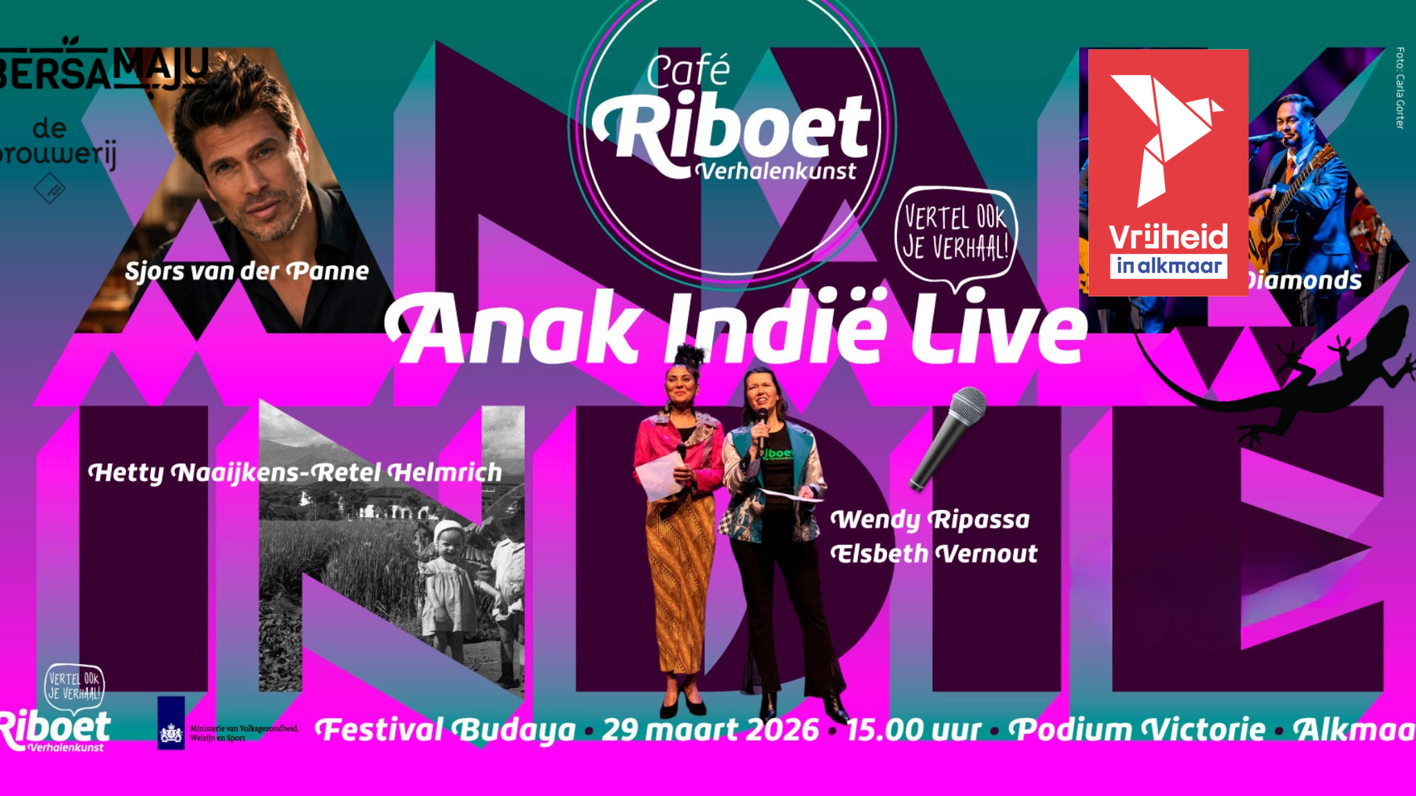 Festival Budaya | Café Riboet: Anak Indië
