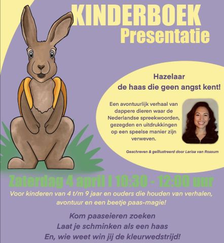 Kinderboekpresentatie (4 t/m 9 jaar)
