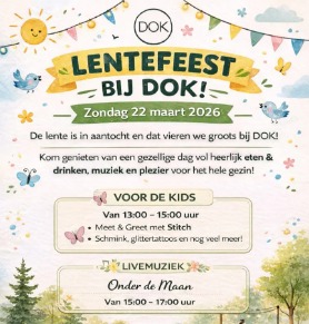 Lentefeest bij DOK
