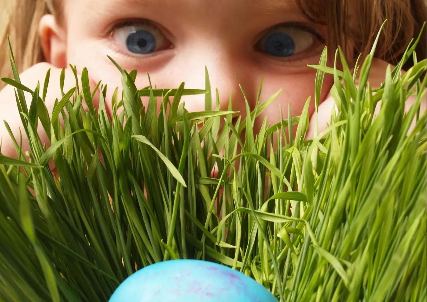 Paaspannenkoeken en eieren zoeken