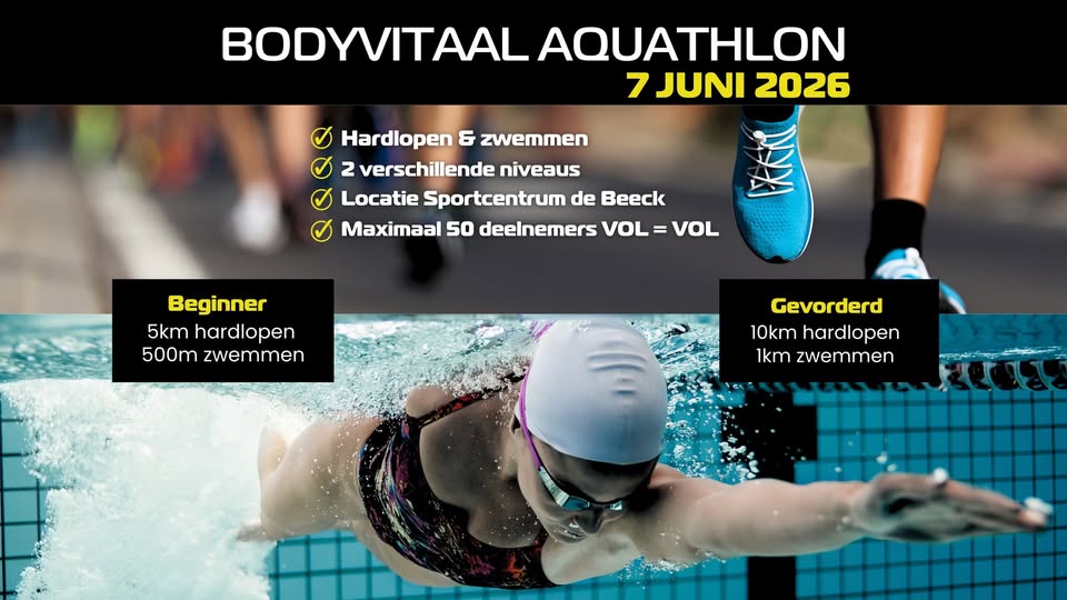 Bodyvitaal Aquathlon bij Bodyvit