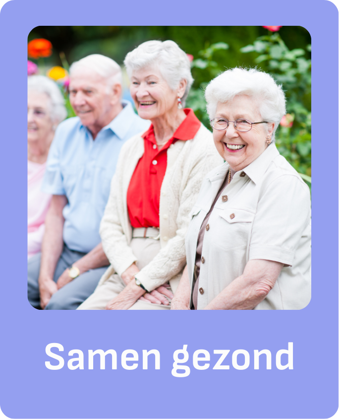 Voorlichtingsbijeenkomst voor senioren: samen gezond