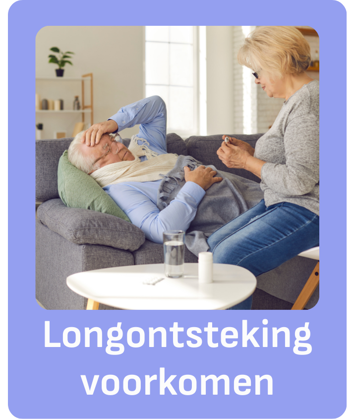 Voorlichtingsbijeenkomst voor senioren: long ontsteking voorkomen