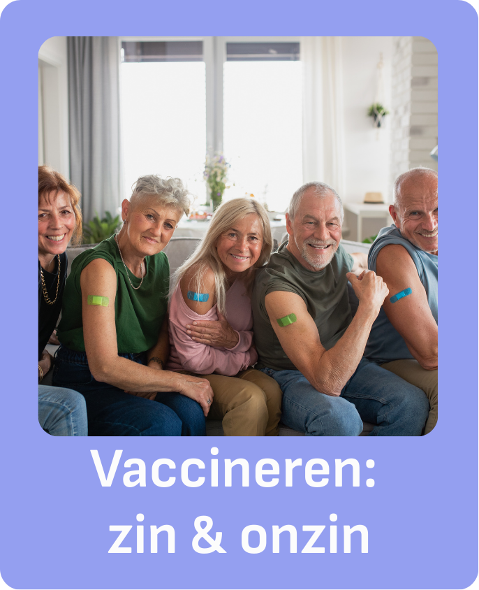 voorlichtingsbijeenkomst voor senioren: vaccineren zin of onzin