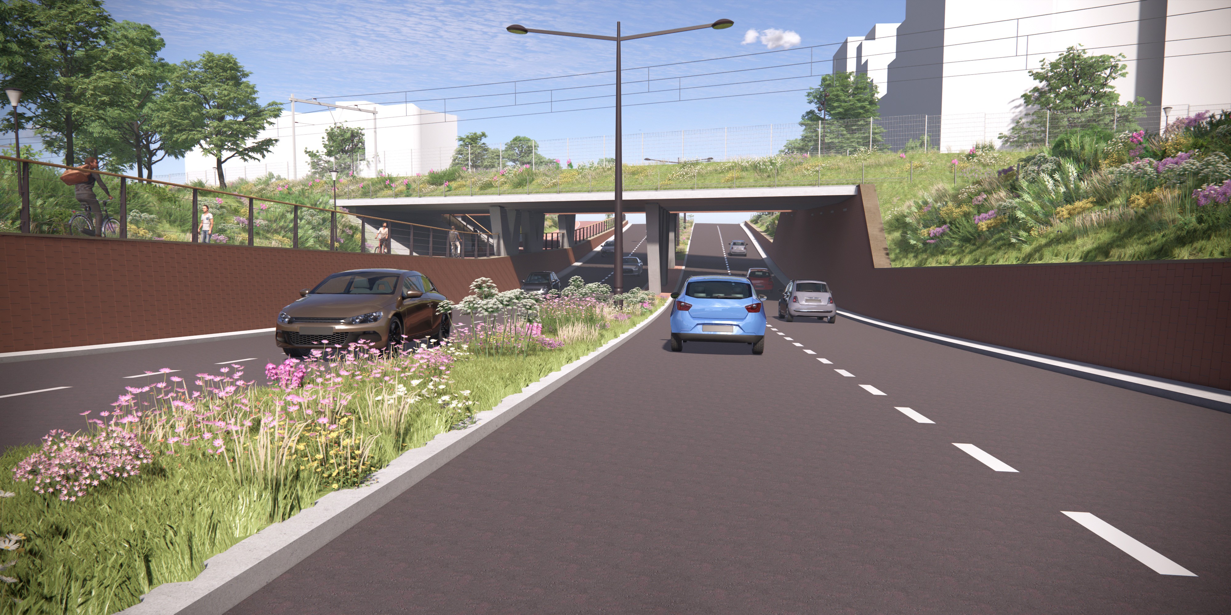 Feestelijke opening Spooronderdoorgang