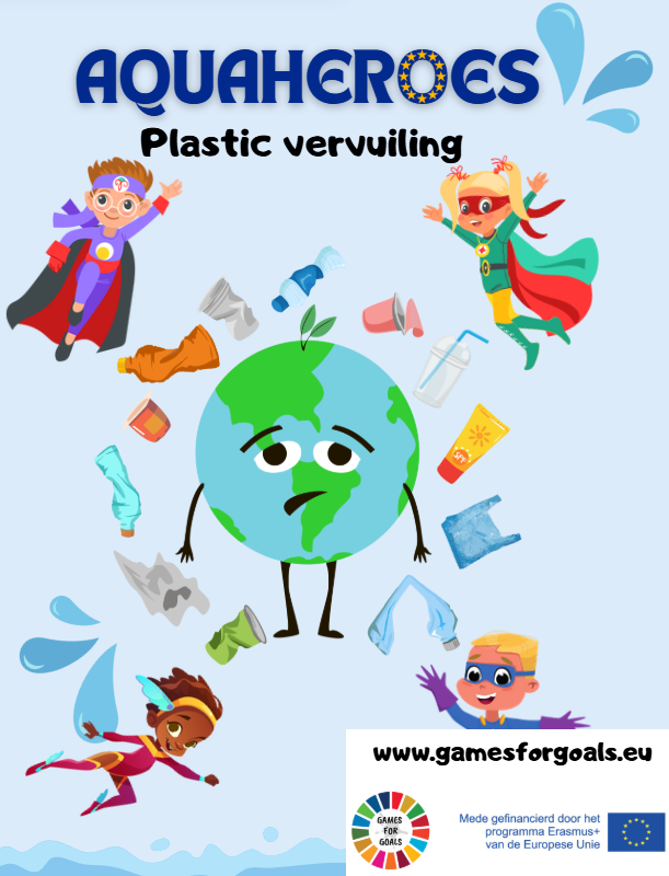 Waterstand Aqua heroes tijdens UPfest