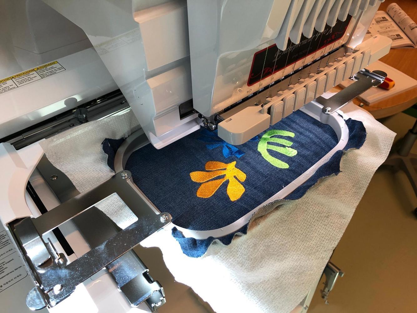 Training Brother digitale borduurmachine