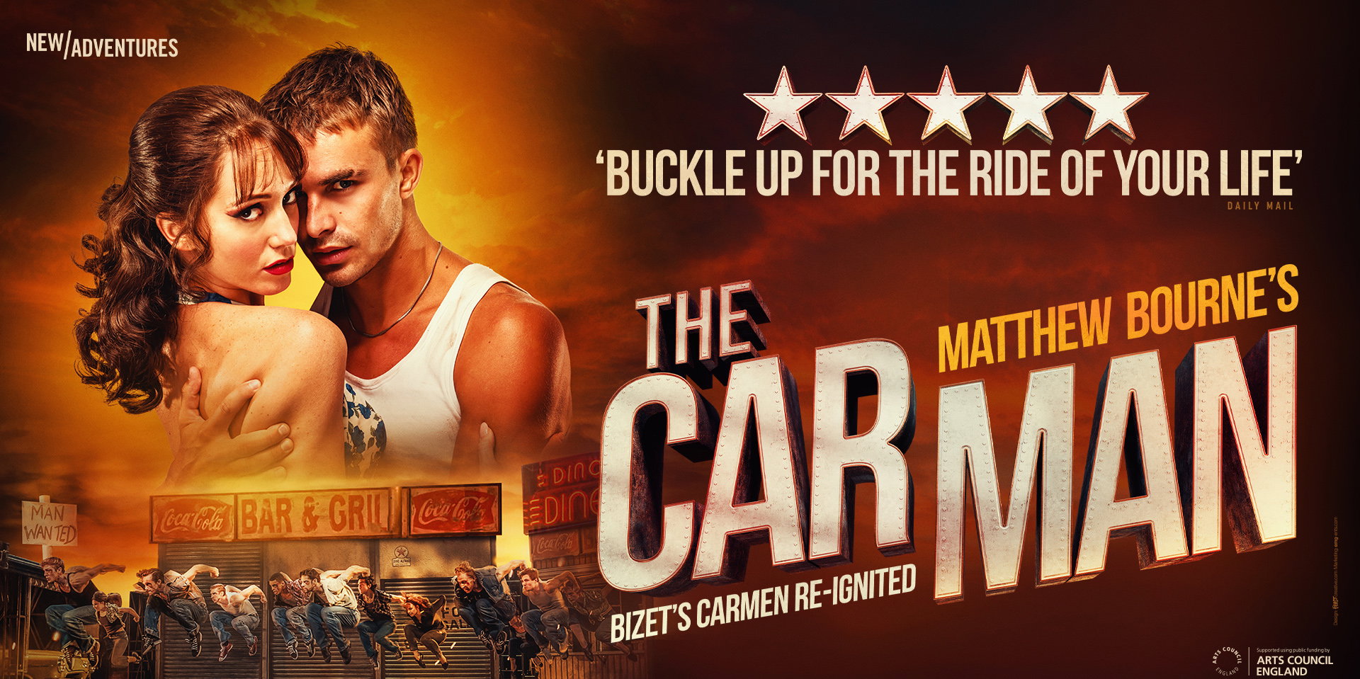 Cover image for  Matthew Bourne's The Car Man
