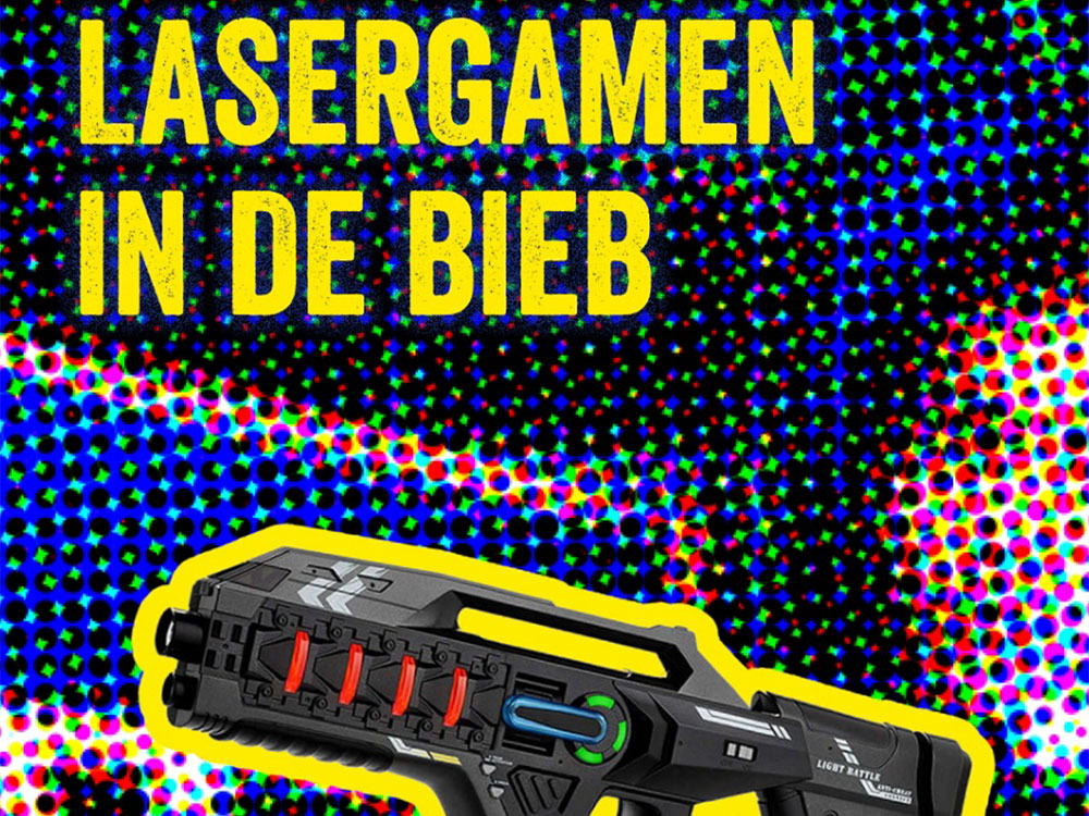 Lasergamen in de bieb