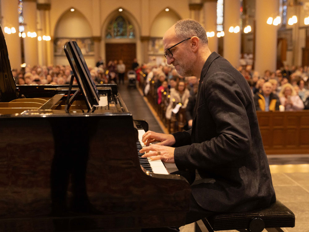 Oekraïens pianist Hennadii Bezyazychni