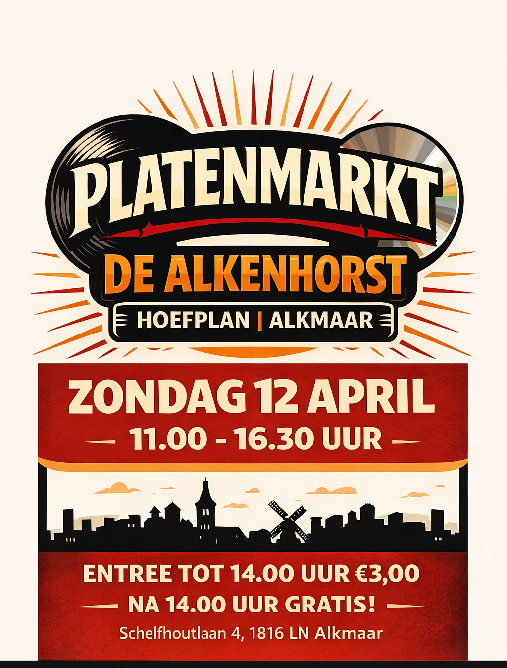 Platenbeurs in Alkmaar
