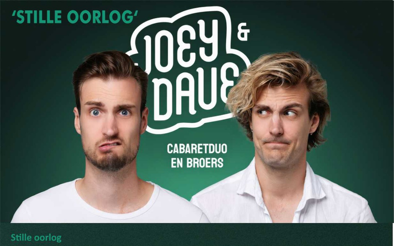 Cabaret duo Joey & Dave – Benefietoptreden