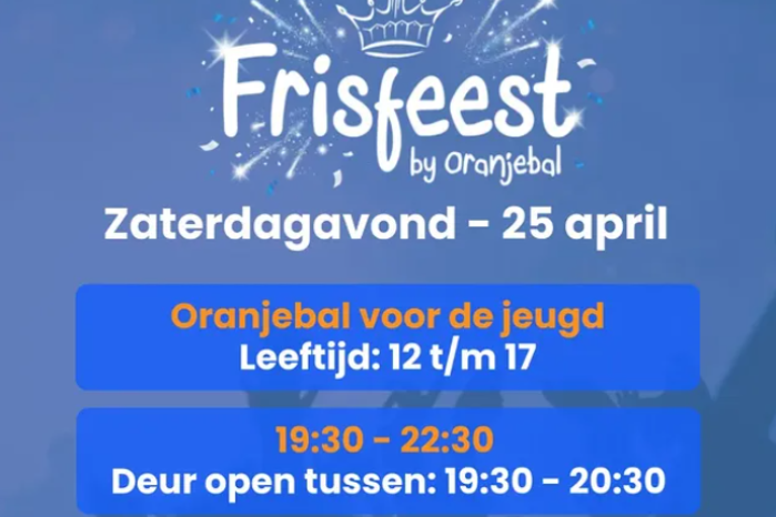 Frisfeest by Oranjebal