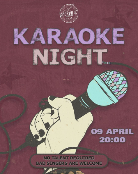 Karaoke Night bij Rockville Alkmaar