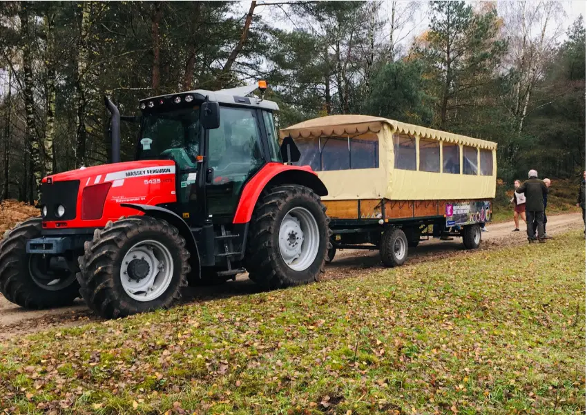 Met de huifkar de Veluwe beleven