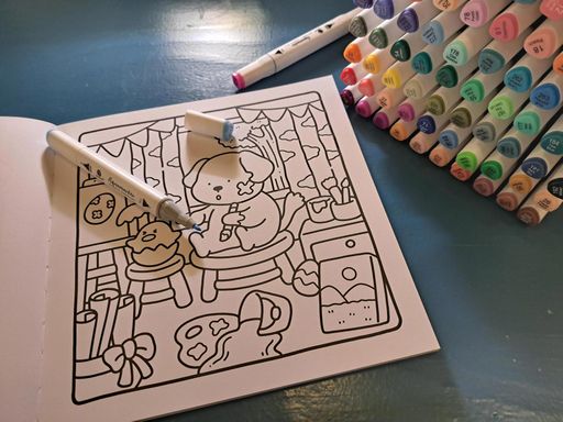 Cozy Coloring Afternoon