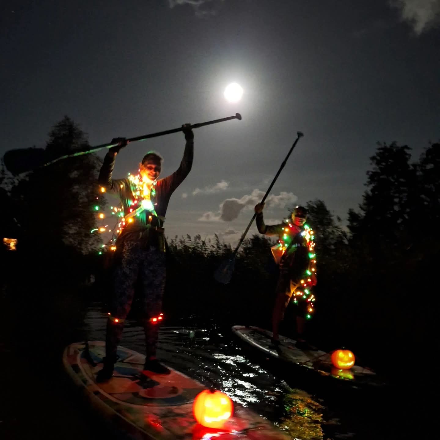 Full moon Sup Tour door het prachtige Duizend Eilendenrijk