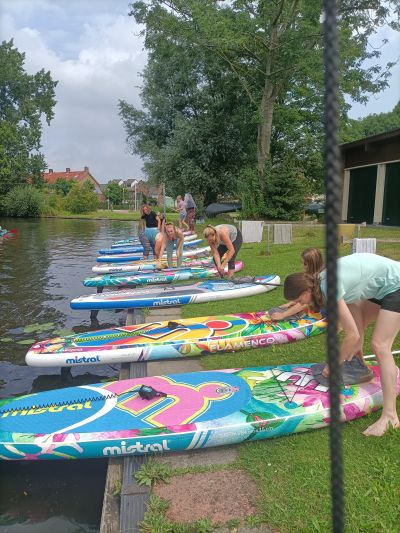 Sup tour bij Supschool Alkmaar