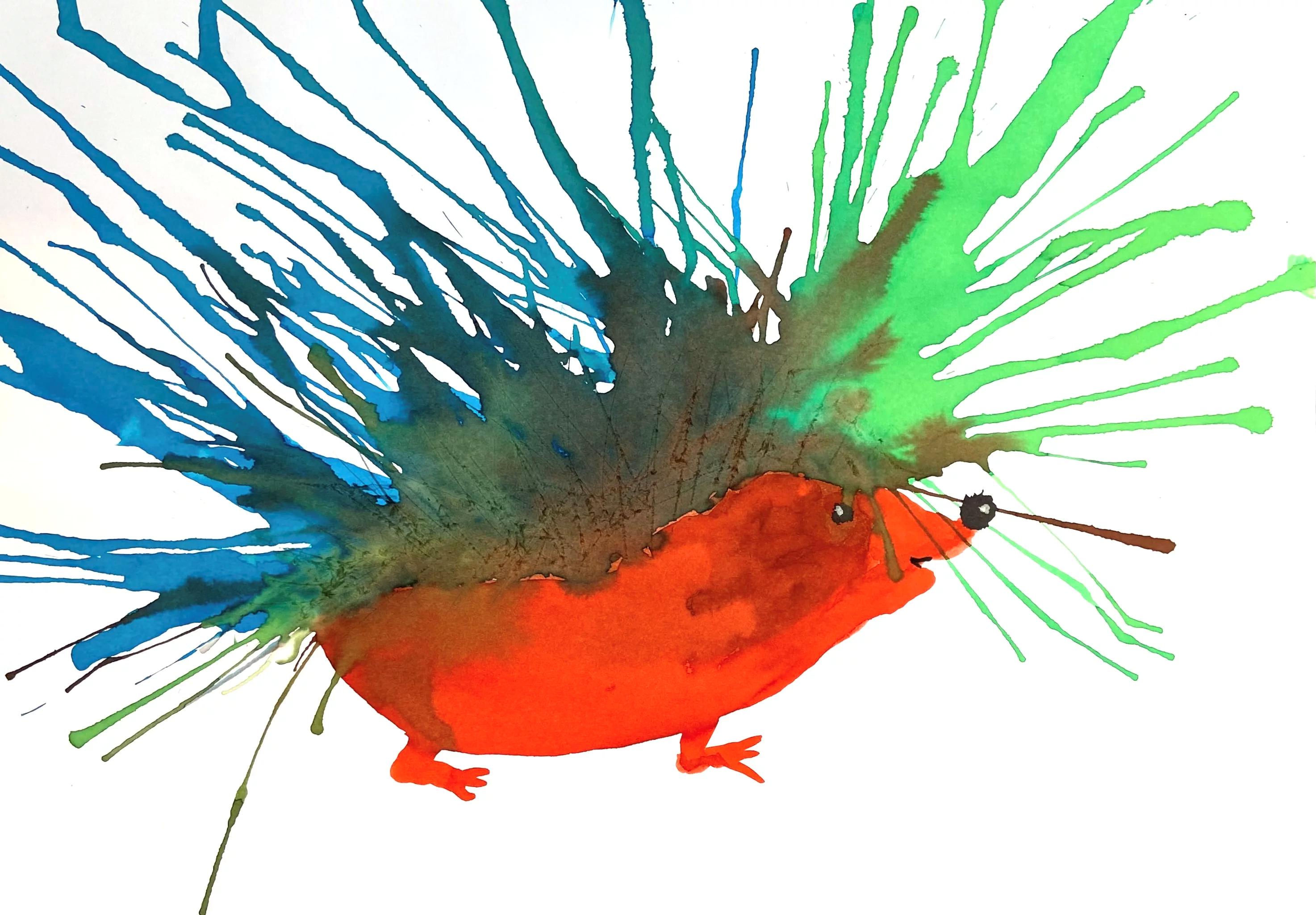 Fantasiedier schilderen (5 - 12 jaar)