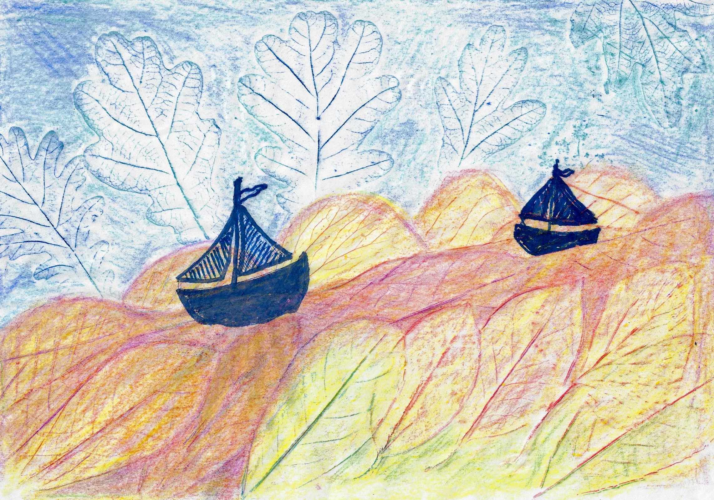 Natuur afdrukken (5 - 12 jaar)