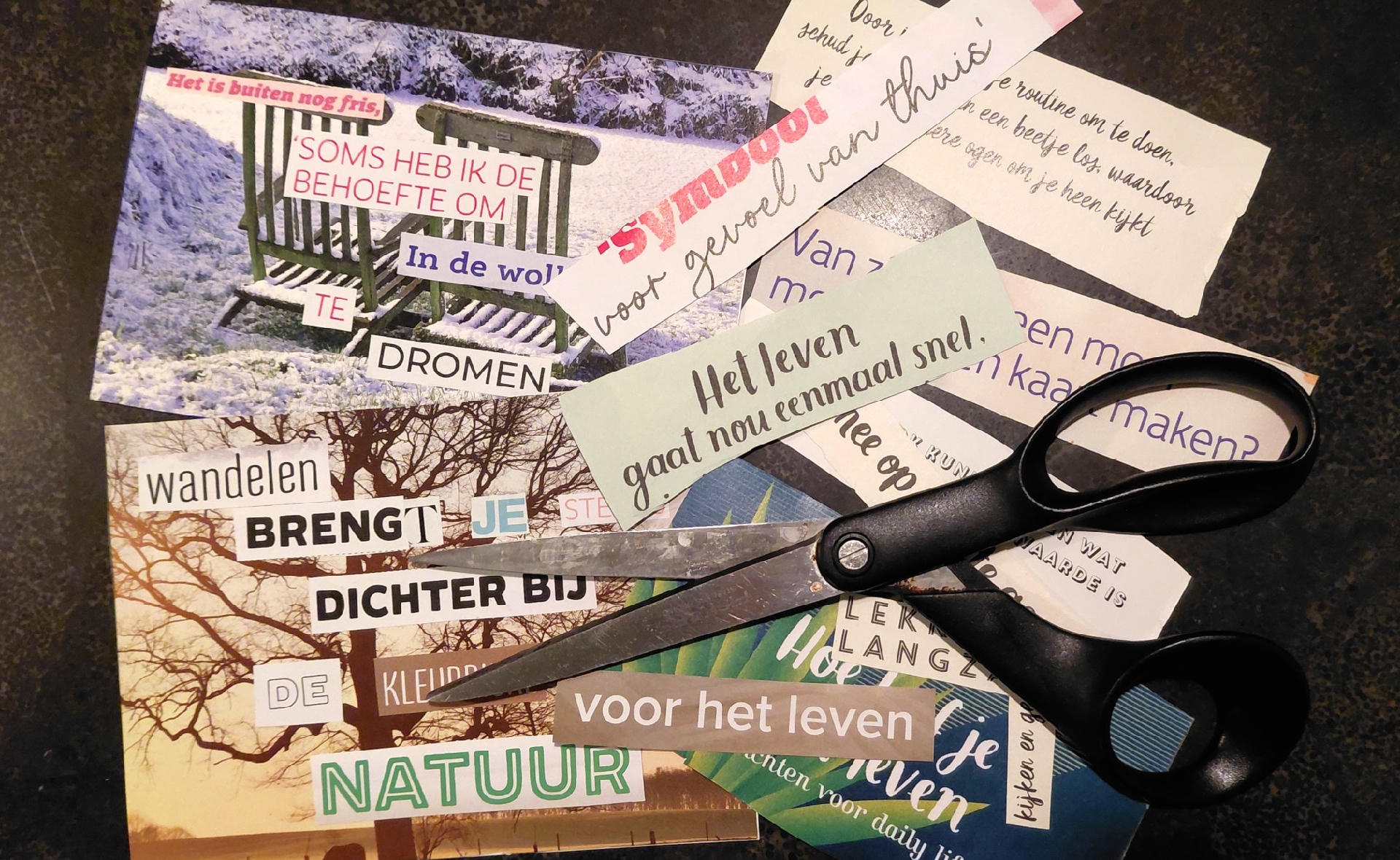 Poëzie knipselkunst