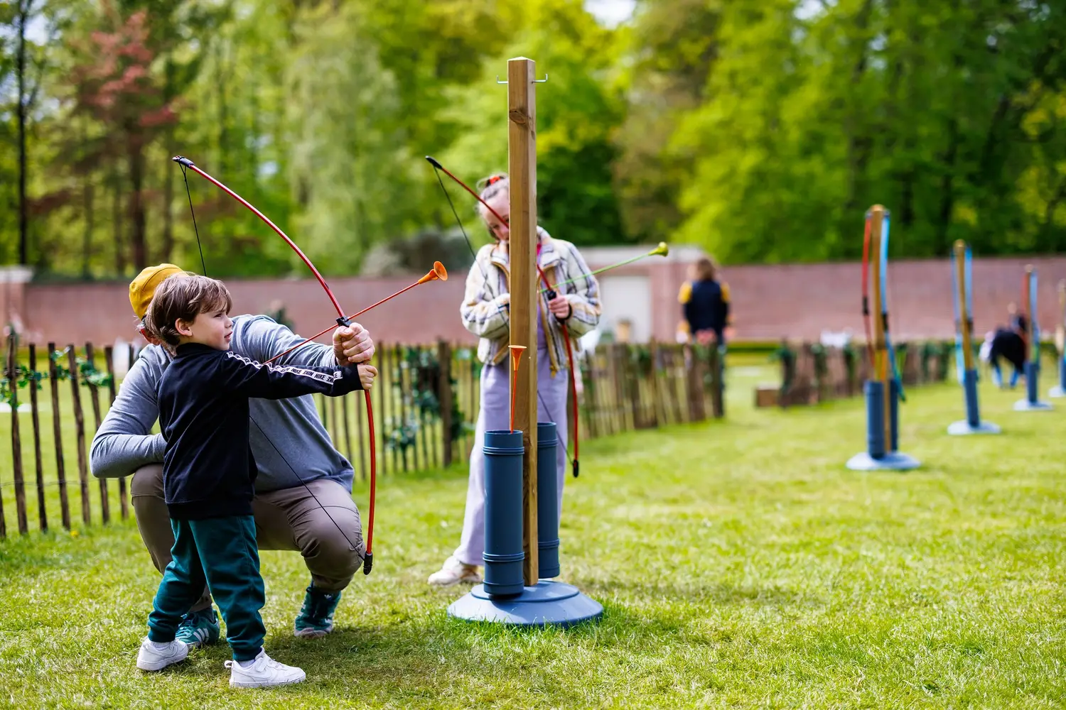 Samen spelen in de meivakantie op Paleis Het Loo