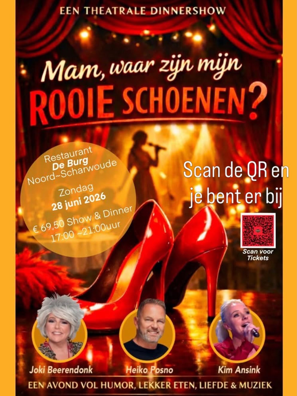 Dinershow bij De Burg