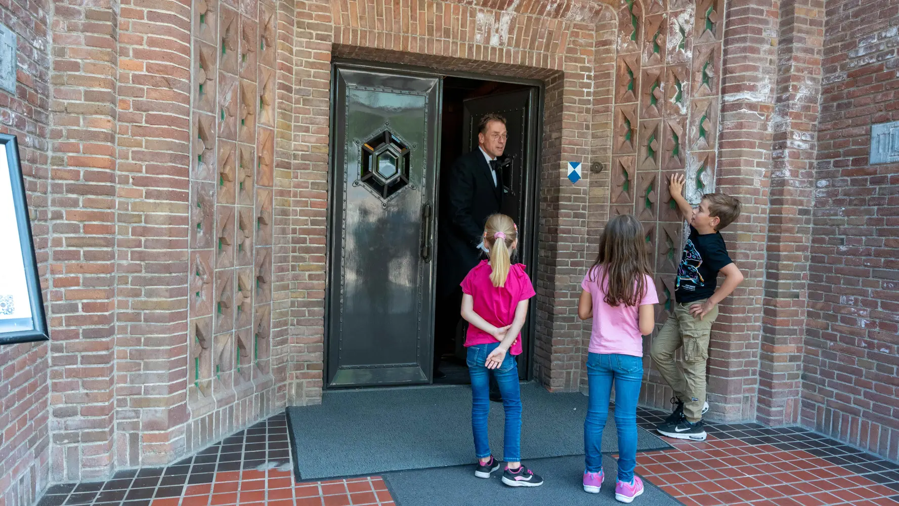 Verklede kinderrondleiding Jachthuis Sint Hubertus