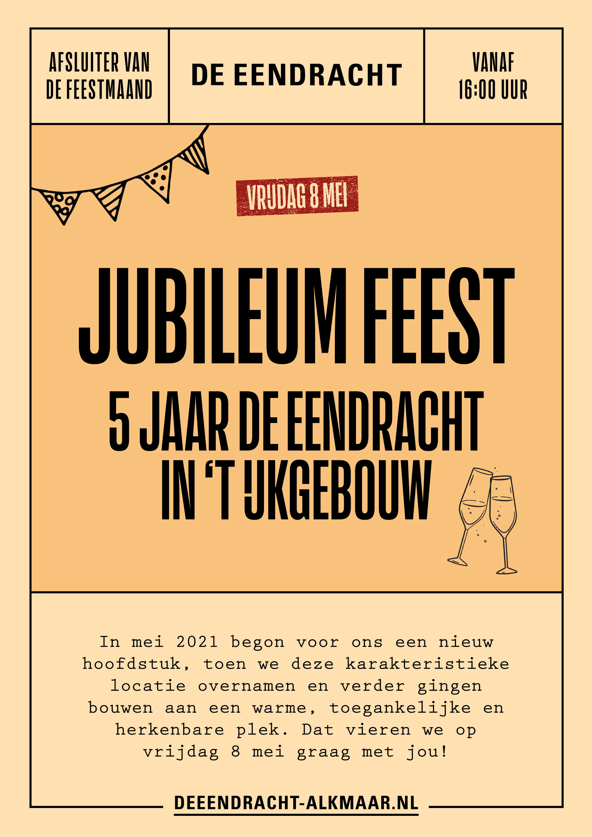 Eendracht viert 5 jaar!