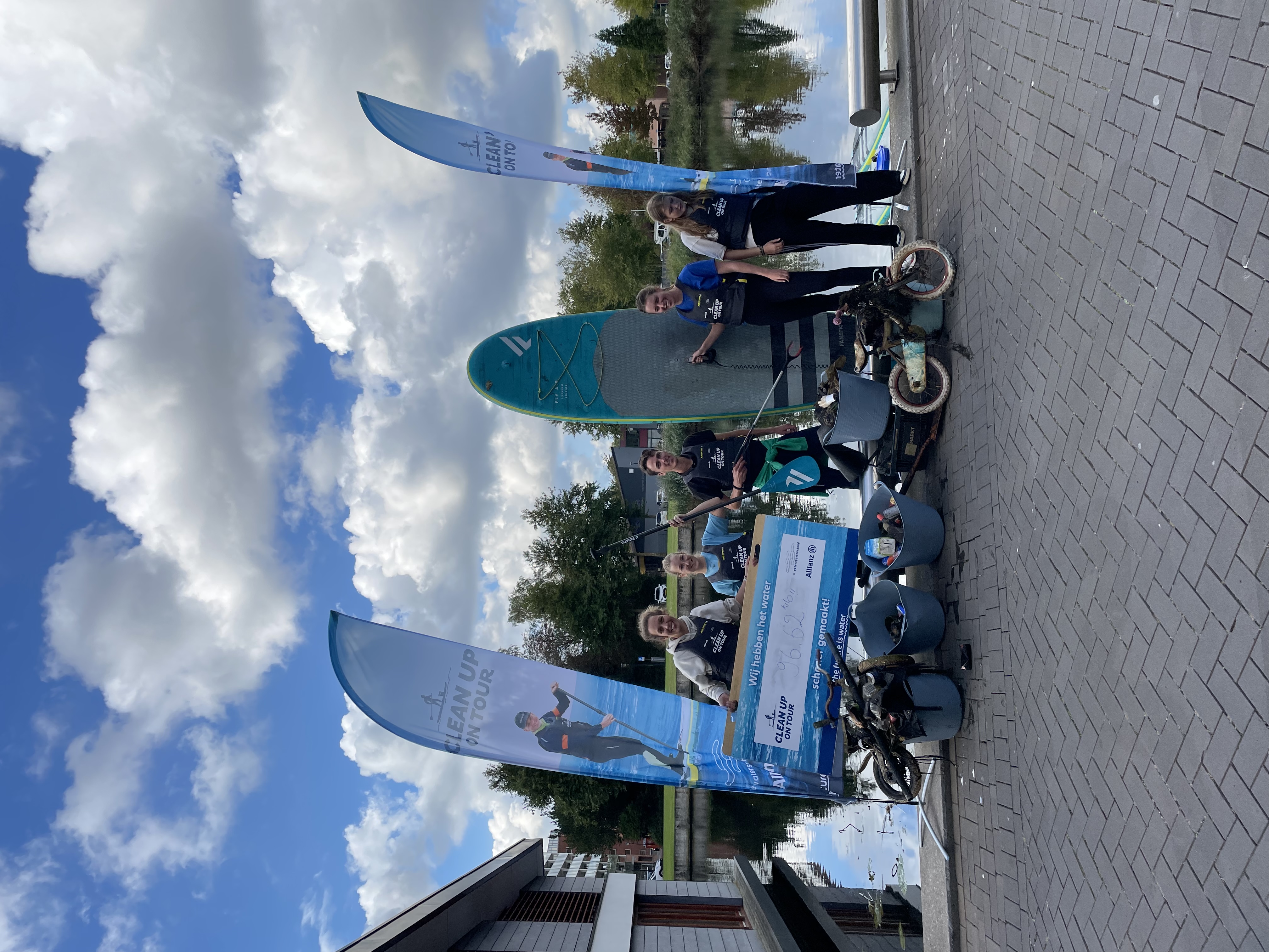 Gratis suppen met Clean up on Tour