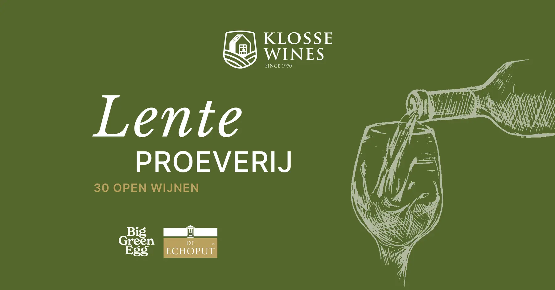 Lenteproeverij – Klosse Wines & Big Green Egg