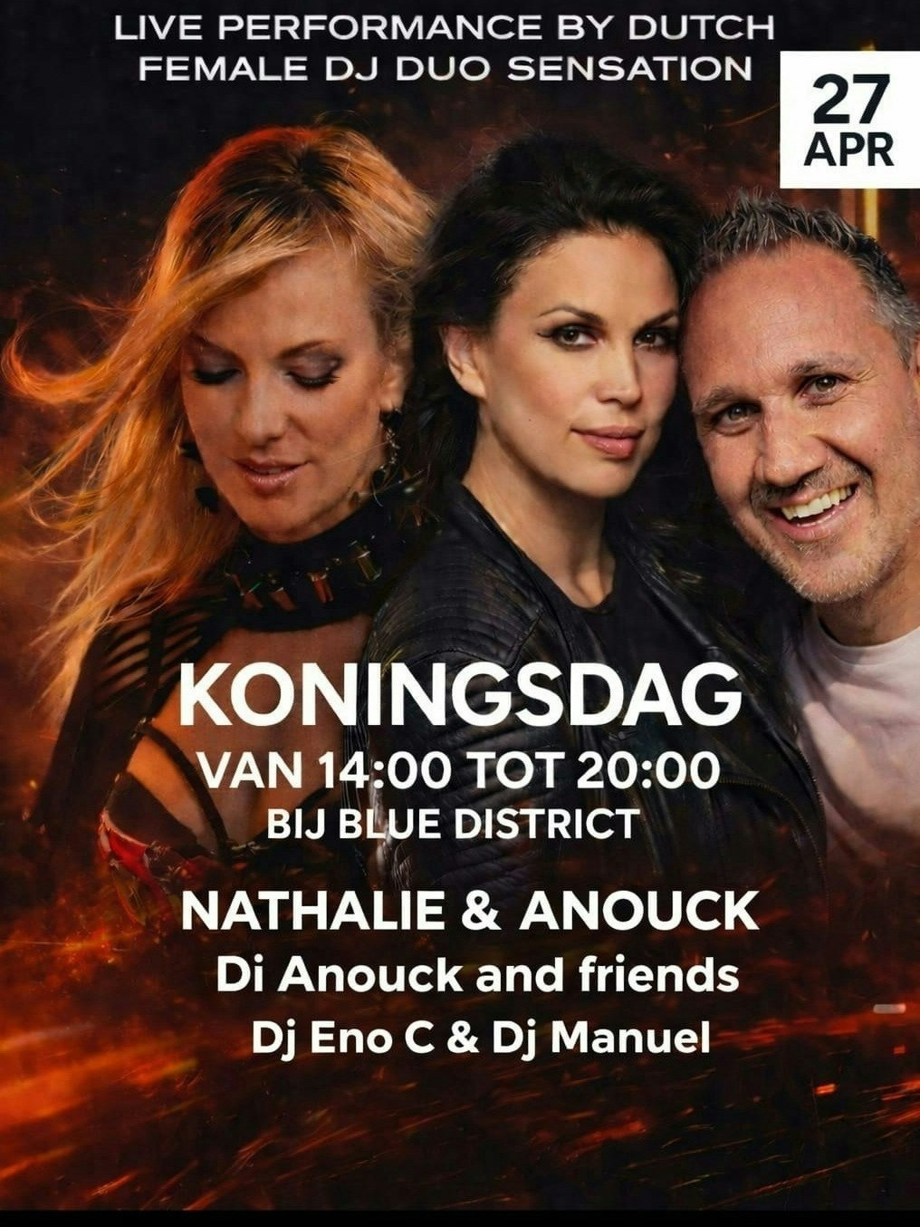 Koningsdag bij Blue District