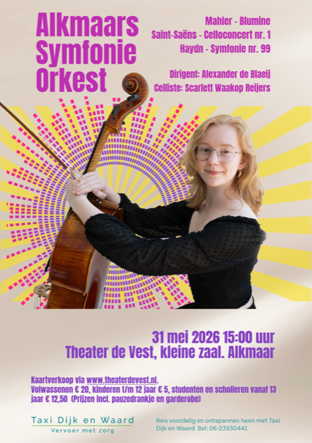 Voorjaarsconcert Alkmaars Symfonie Orkest