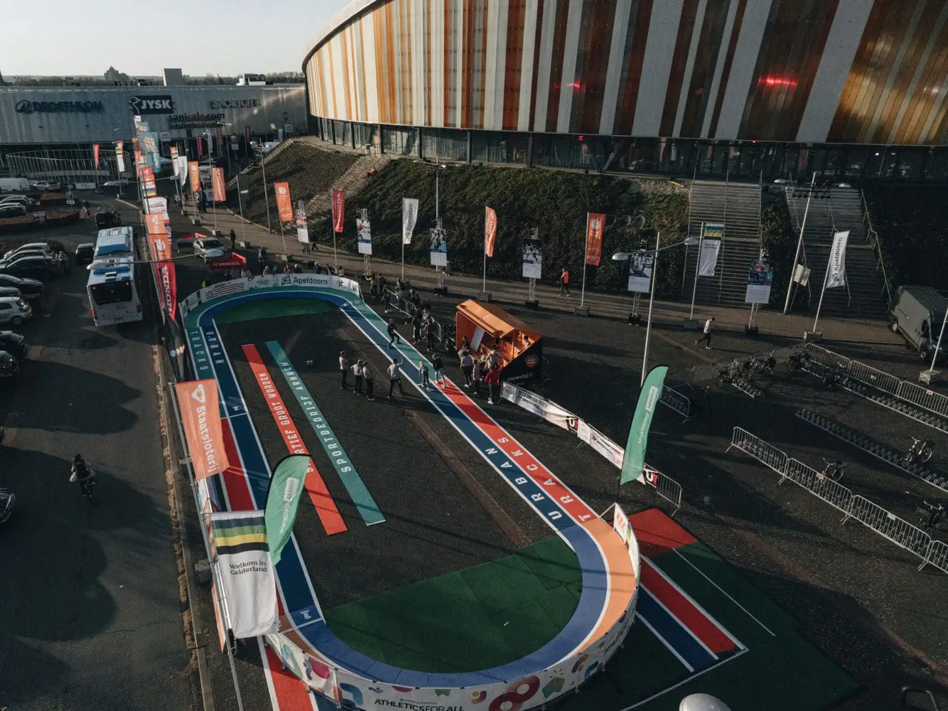 Atletiek in het Zuiderpark