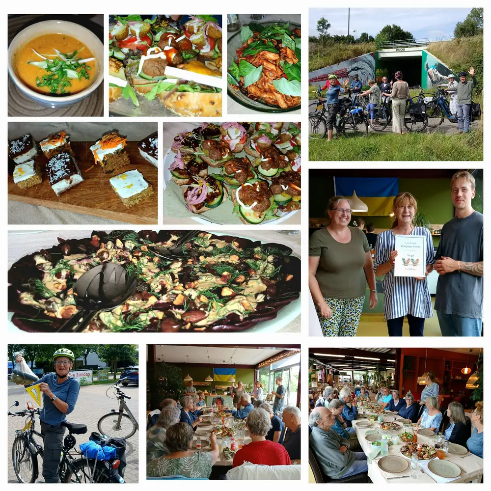 Fietstocht en biologische vega(n) lunch bij Kringloop Twello