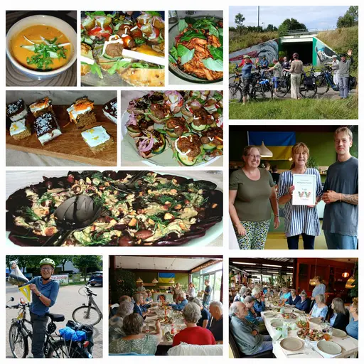 Fietstocht en biologische vega(n) lunch bij Kringloop Twello